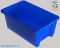 Picture of 52L Medium Tub-Blue