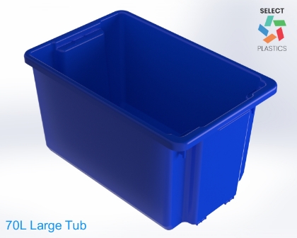 Picture of 70L Large Tub- Blue