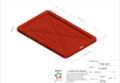 Picture of Tub Lid-Red