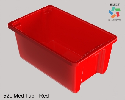 Picture of 52L Medium Tub - Red