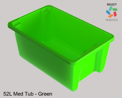 Picture of 52L Medium Tub - Green