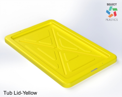 Picture of Tub Lid - Yellow