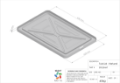 Picture of Tub Lid - Natural