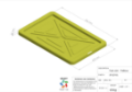 Picture of Tub Lid - Yellow