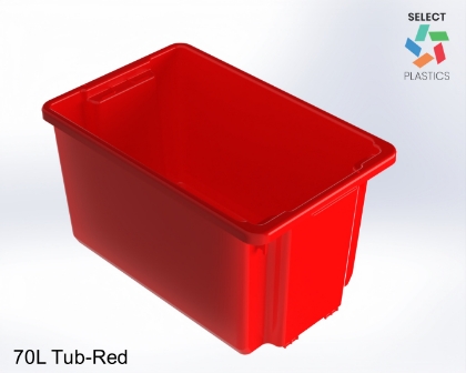 Picture of 70L Large tub-Red
