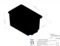 Picture of 70L Large tub-Black