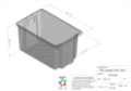 Picture of 70L Large Tub-Natural