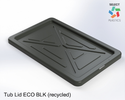 Picture of Tub Lid ECO Black (recycled)
