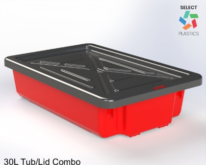 Picture of 30L Small tub/lid combo