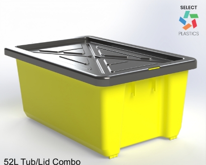 Picture of 52L Medium Tub/Lid combo