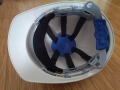 Picture of Helmet - Series 1 Ratchet  6 point web harness - non-vented - white